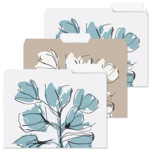 Floral Days File Folders