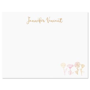 Daisy Path Correspondence Cards by FineStationery