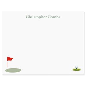 Golf Everyday Correspondence Cards by FineStationery