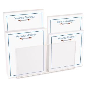 Dachshund Personalized Notepad Set by FineStationery
