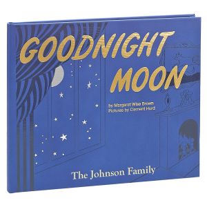 Goodnight Moon Personalized Leather Book