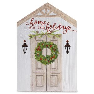 Home for the Holidays Plaque