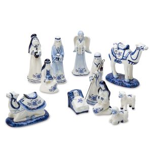 Porcelain Nativity Set