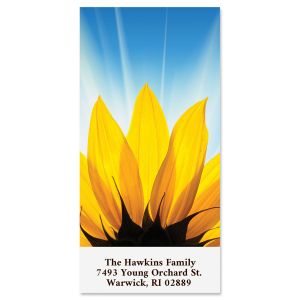 Sunflower Sky Oversized Address Labels