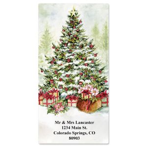 Holly & Pine Oversized Address Labels