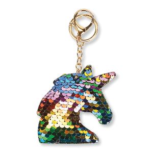 Unicorn Sequin Keychain