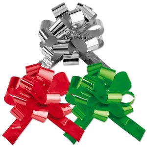 Christmas Metallic Pull Bow Value Pack