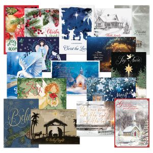 Joy is Born Faith Christmas Cards Value Pack
