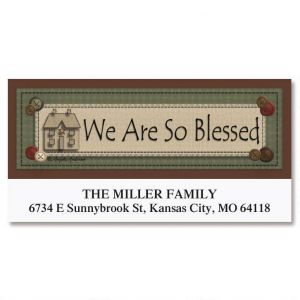 Blessed Deluxe Address Labels