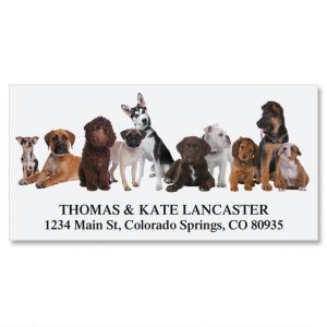 Bow Wow Deluxe Address Labels