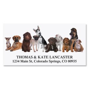 Bow Wow Deluxe Address Labels