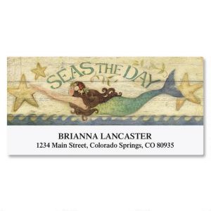 Seas The Day Deluxe Address Labels