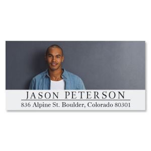 Deluxe Photo Personalized Address Labels