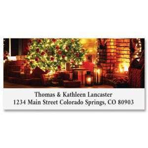 Classic Christmas Deluxe Address Labels