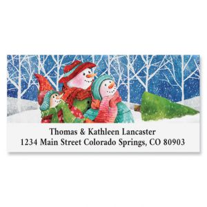 Winter Pals Deluxe Address Labels