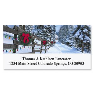 Forest Lane Deluxe Address Labels