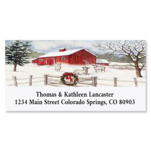 Country Barn Deluxe Address Labels