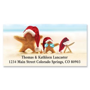 Tropical Holidays Deluxe Address Labels