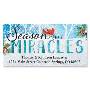 Season of Miracles Deluxe Address Labels