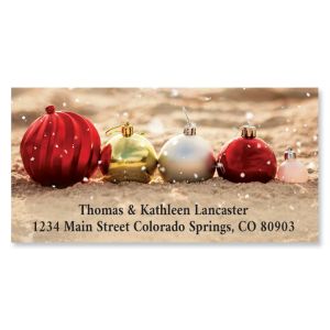 Holiday in the Sand Deluxe Address Labels