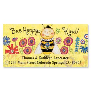 Happy & Kind Deluxe Address Labels