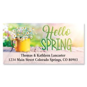 Springtime Deluxe Address Labels