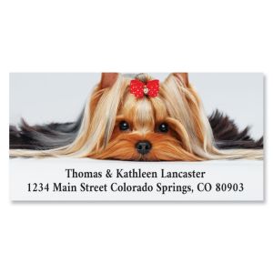 Yorkie Deluxe Address Labels
