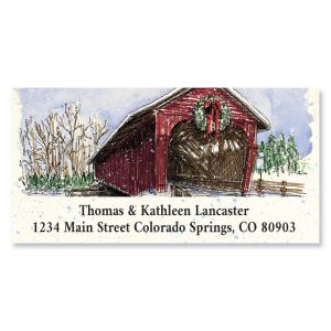 Christmas Blessings Deluxe Address Labels