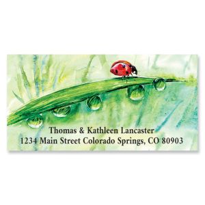 Ladybug Deluxe Address Labels