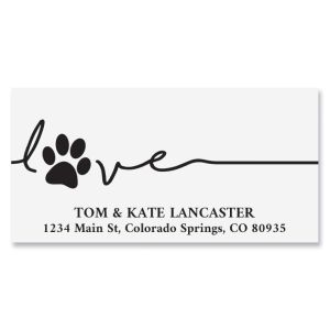 Puppy Love Deluxe Address Labels