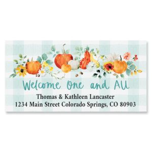 Welcome One and All Deluxe Address Labels