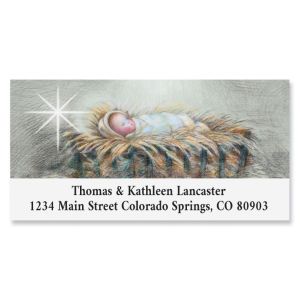 Baby Jesus Deluxe Address Labels