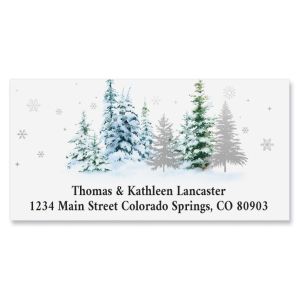 Sparkling Night Deluxe Address Labels