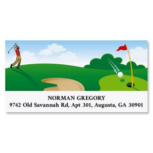 Parfecto Golf Deluxe Address Labels