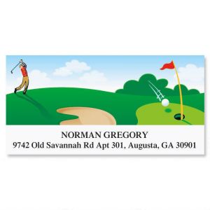 Parfecto Golf Deluxe Address Labels