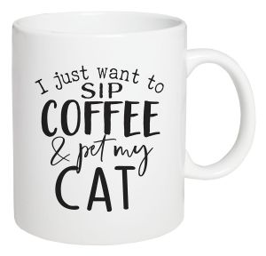 Sip Coffee and Pet My Cat