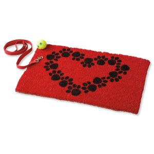 Heart and Paws Doormat