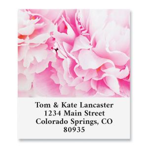 Pink Peony Select Address Labels