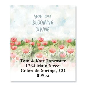 You are Blooming Divine Select Address Labels