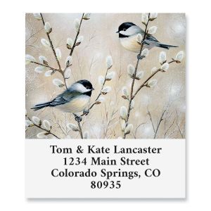 Winter Chirps Select Address Labels