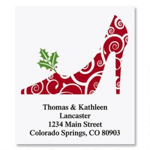 Holiday Heels Select Address Labels