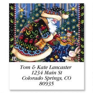 Mary's Woodland Christmas Select Address Labels