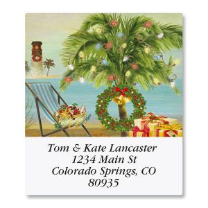Holiday Palm Select Address Labels