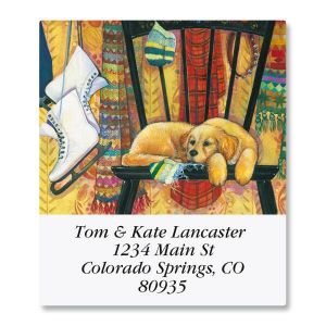 Peaceful Pup Select Address Labels