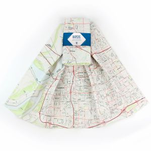 Map Personalized Kitchen Towel