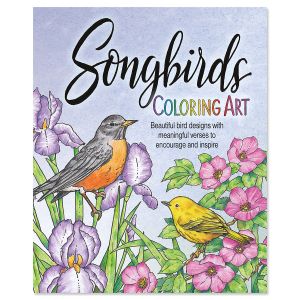 Songbird Coloring Art Book