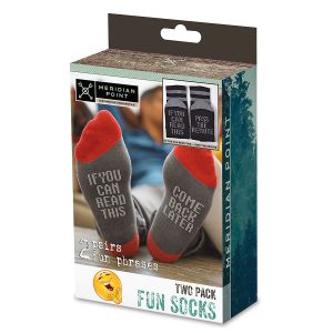 Fun Phrases Socks