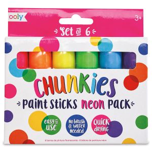 Chunkies Neon Colors Paint Sticks
