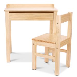Lift-Top Wooden Desk and Personalized Chair by Melissa & Doug®