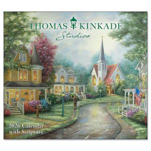 Thomas Kinkade 2026 Calendar with Scriptures
